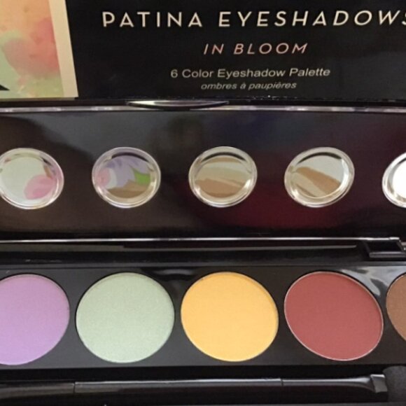 Skinn Cosmetics Patina Eyeshadow Palette IN BLOOM - 6 Shadows - BRAND NEW - Picture 2 of 9